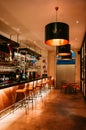 Vibrant bar interior design in Singapore