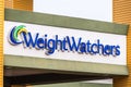 Dec 20, 2019 Sunnyvale / CA / USA - WeightWatchers location in San Francisco Bay; WW International, formerly Weight Watchers Royalty Free Stock Photo