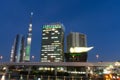 Dec 2, 2016: Tokyo Japan: The buildings along side Sumida rivers