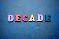 Decade word view
