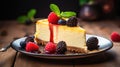 decadent cheesecake dessert food