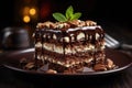 Decadent Chocolate Banana Cake with Ganache