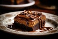 Decadent Chocolate Peanut Butter Brownie