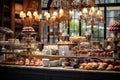 Decadent Delights: A French Patisserie's Display