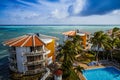 Decameron Aquarium Hotel in San Andres Island Royalty Free Stock Photo