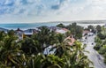 Decameron Aquarium Hotel in San Andres Island Royalty Free Stock Photo