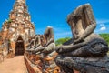 Decapitated Buddha image