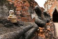 Decapitated buddha's Royalty Free Stock Photo