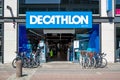 Decathlon sports store Royalty Free Stock Photo