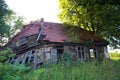 Decayed house Royalty Free Stock Photo