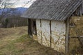 Decayed old farm house