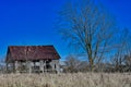 Decaying barn in Weldon Springs State Park and Natural Area