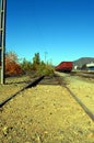 Decaying railway, detail