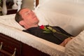 Deceased man Royalty Free Stock Photo