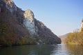 Statue of Decebalus, Danube Gorges Royalty Free Stock Photo