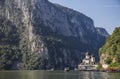 Decebal king face statue in Eastern Europe Romania Royalty Free Stock Photo