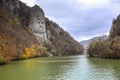 Decebalus rock sculpture, Romania Royalty Free Stock Photo