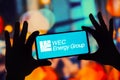 December 13, 2022, Brazil. In this photo illustration, the WEC Energy Group logo is displayed on a smartphone mobile screen