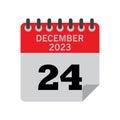 December Calender number