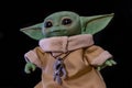 DECEMBER 2020: The Child or baby Yoda, fictional character from the TV series The Mandalorian Royalty Free Stock Photo