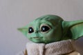 DECEMBER 2020: The Child or baby Yoda, fictional character from the TV series The Mandalorian Royalty Free Stock Photo