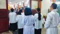 24 December 2023-Christmas service at Losari Church, Cirebon, West Java.