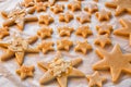 December is Christmas time.Christmas day.Holidays, Christmas preparations.Baking Christmas cookies.Forms and products for cookies.