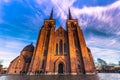 December 04, 2016: Frontal view of the Cathedral of Saint Luke i Royalty Free Stock Photo