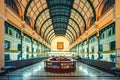 Interior of Saigon Central Post Office Royalty Free Stock Photo