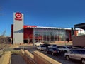 Multistory Target store, glass facade Royalty Free Stock Photo