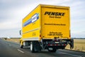 December 3, 2018 Los Angeles / CA / USA - Penske rented truck dr Royalty Free Stock Photo