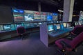 DECEMBER 10, 2018 LOS ANGELES, CA, USA - Space Shuttle Endeavor Mission Control JPL exhibit California Science Center, Los Angeles