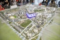 December 29, 2019 Minsk Belarus Layout plans and model of Minsk-world