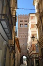 December 26, 2013. Mudejar Tower Of San Martin Dating In The XII Century Mudejar Style In Teruel. Teruel, Aragon, Spain. Travel,