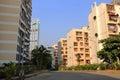 December 21 2022 - Mumbai, Maharashtra, India: Modern housing complex, high rise flats Royalty Free Stock Photo