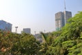 December 21 2022 - Mumbai, Maharashtra, India: Modern housing complex, high rise flats Royalty Free Stock Photo