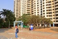 December 21 2022 - Mumbai, Maharashtra, India: Modern housing complex, high rise flats