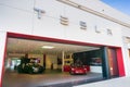 December 7, 2017 Palo Alto / CA / USA - Tesla showroom displaying Tesla Model S and Tesla Model X, located in the upscale open