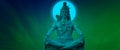 God Shiva image night image of Hindu God Shiva