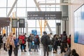 PEOPLE AT TORONTO PEARSON INTERNATIONAL AIRPOT, TERMINAL 1