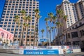 December 6, 2017 San Jose / CA / USA - Downtown Ice , a seasonal, family friendly outdoor skating rink situated in Circle of