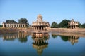 18 December 2021, Santhebennur, Karnataka, India, Musafirkhana and Honda, The large pond (Honda) .