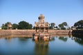 18 December 2021, Santhebennur, Karnataka, India, Musafirkhana and Honda, The large pond (Honda) .