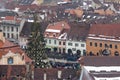 December 1st 2017 Brasov Romania, National Holiday festivities in in Council Square