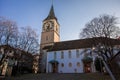 December 19th, 2019-Zurich, Switzerland. St. Peter Church Evangelical-Reformed Church of the Canton of ZÃÂ¼rich member of