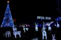 December,18, 2022 - Torrejon De Ardoz, Madrid, Spain. Image of the Torrejon de Ardoz Christmas theme park in Madrid, Spain.