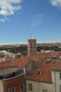 December 26, 2013. Views Of The Mudejar Style Towers In The Church Of San Pedro Dating In The XIV Century In Teruel. Teruel,