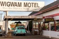 December 21, 2014 - Wigwam Hotel, Holbrook, AZ, USA: teepee hotel rooms
