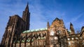 December 2019, 'CathÃÂ©drale Notre Dame de Strasbourg' famous heritage & landmark in Strasburg, France