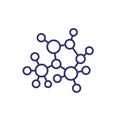 decentralization, decentralized structure icon